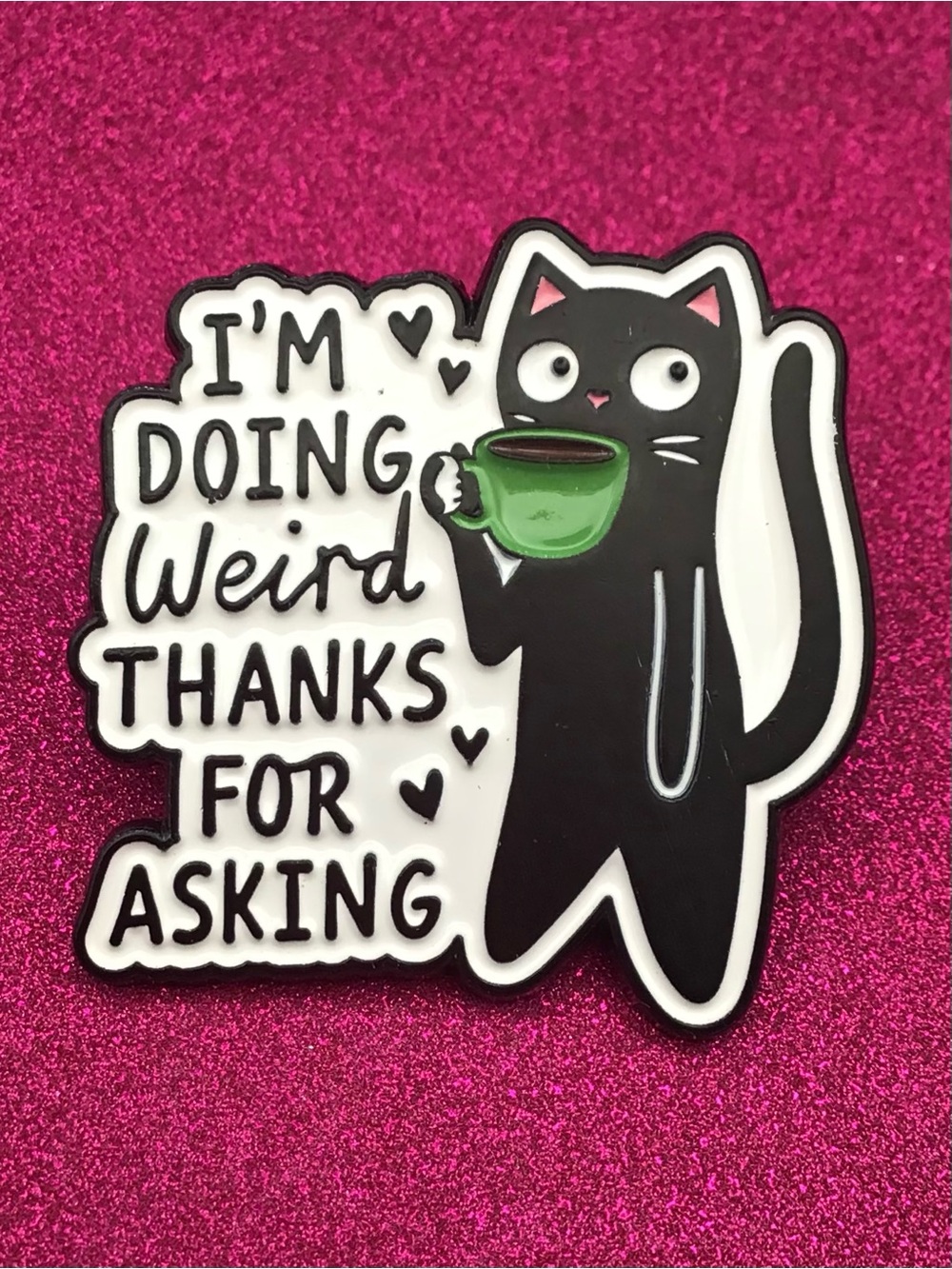 Weird 2 Enamel Pin